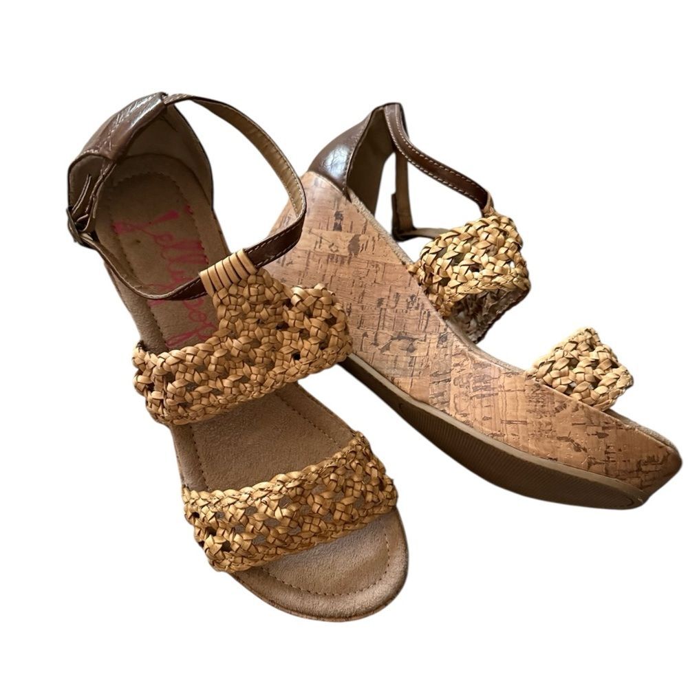 Jellypop wedge sandals size 9, new without tags